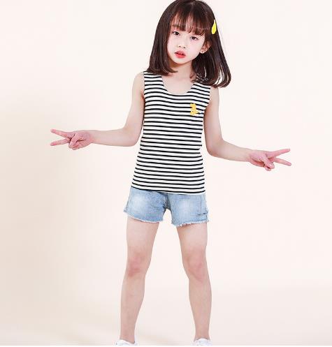 Summer Traceless Modal Boys' And Girls' Vests