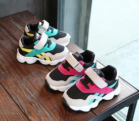 Men's Light-up Breathable Running Sneakers For Children