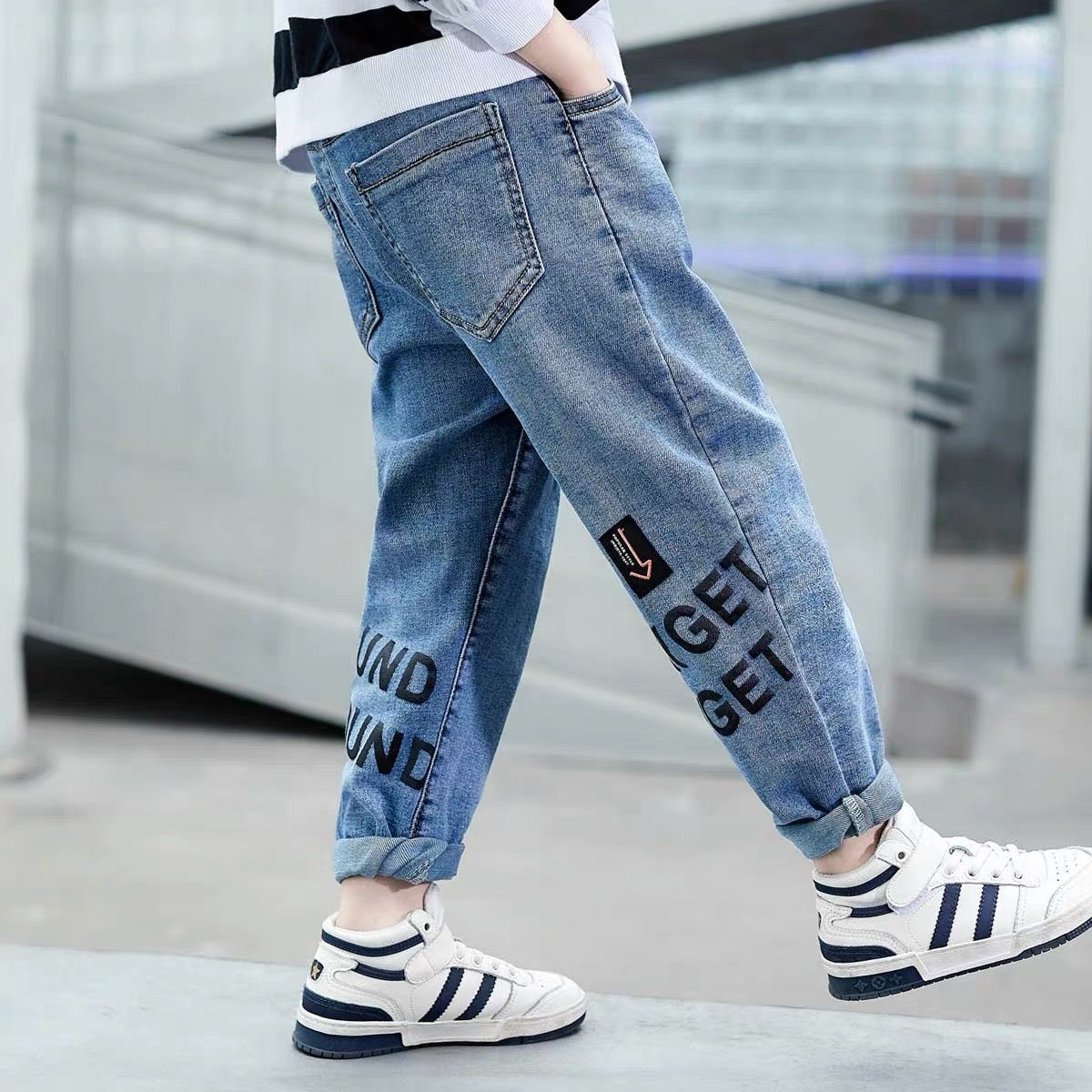 New Kids Boys Clothes Jeans Pants Children