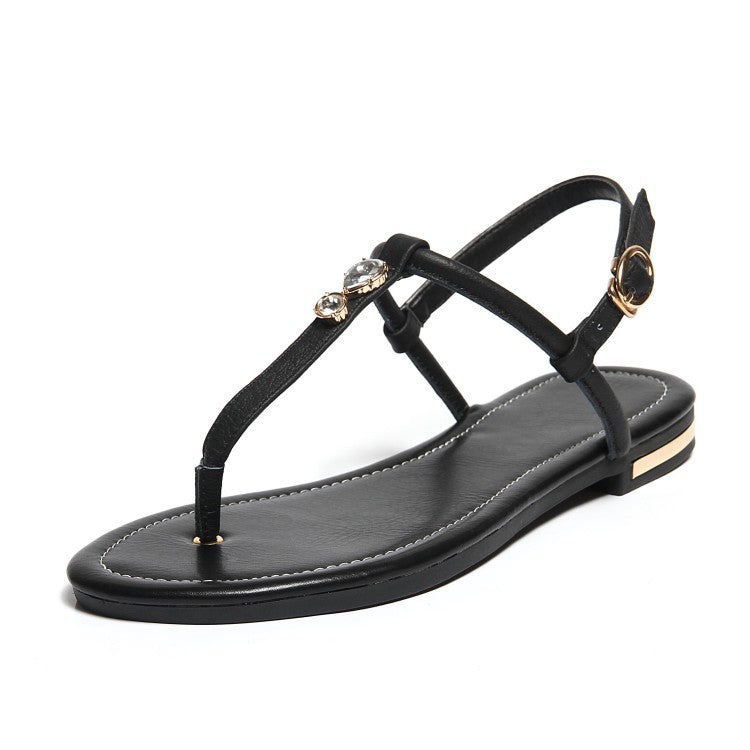 Flip-flop flat sandals