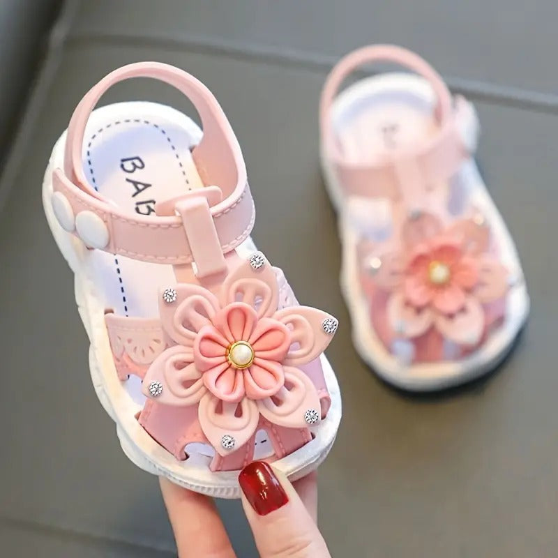 Children's Sandals Baotou Non-slip Soft Bottom Wear-resistant Cute Indoor Cool Baby Toddler Shoes
