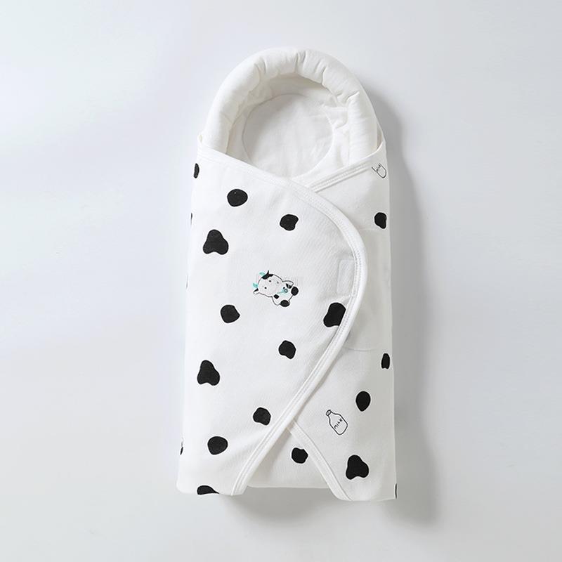Newborn sleeping bag super soft thick warm blanket cotton cocoon baby boy girl clothes nursery wrap swaddling clothes