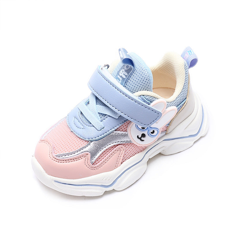 Children's Spring Shoes Children's Cartoon Mesh Sneakers