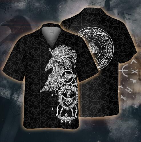 Odin's Ravens Viking Culture Tribute – Hawaii Shirt