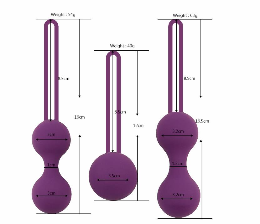 Wholesale Adult Products full set of silicone pussy reduction balls female masturbator smart ball a,masturbator,smart ball,full set of silicone pussy reduction balls,Adult Products