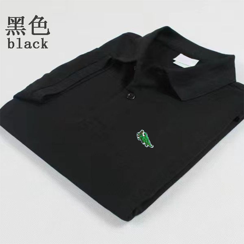 2024 New Men High-end Embroidered Casual Polo Shirt Short Sleeve Top High Quality Summer