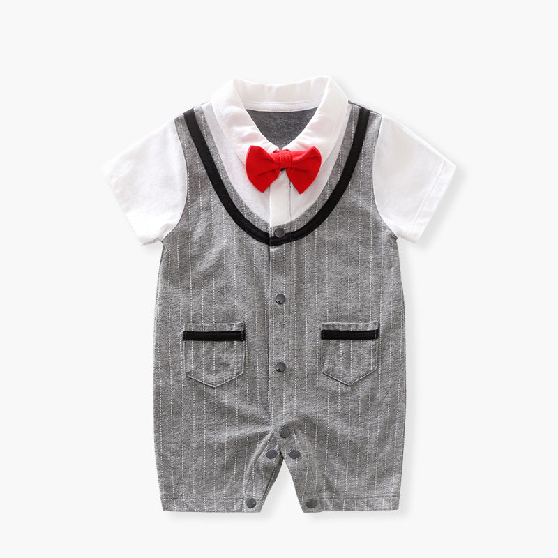 Baby summer short-sleeved jumpsuit