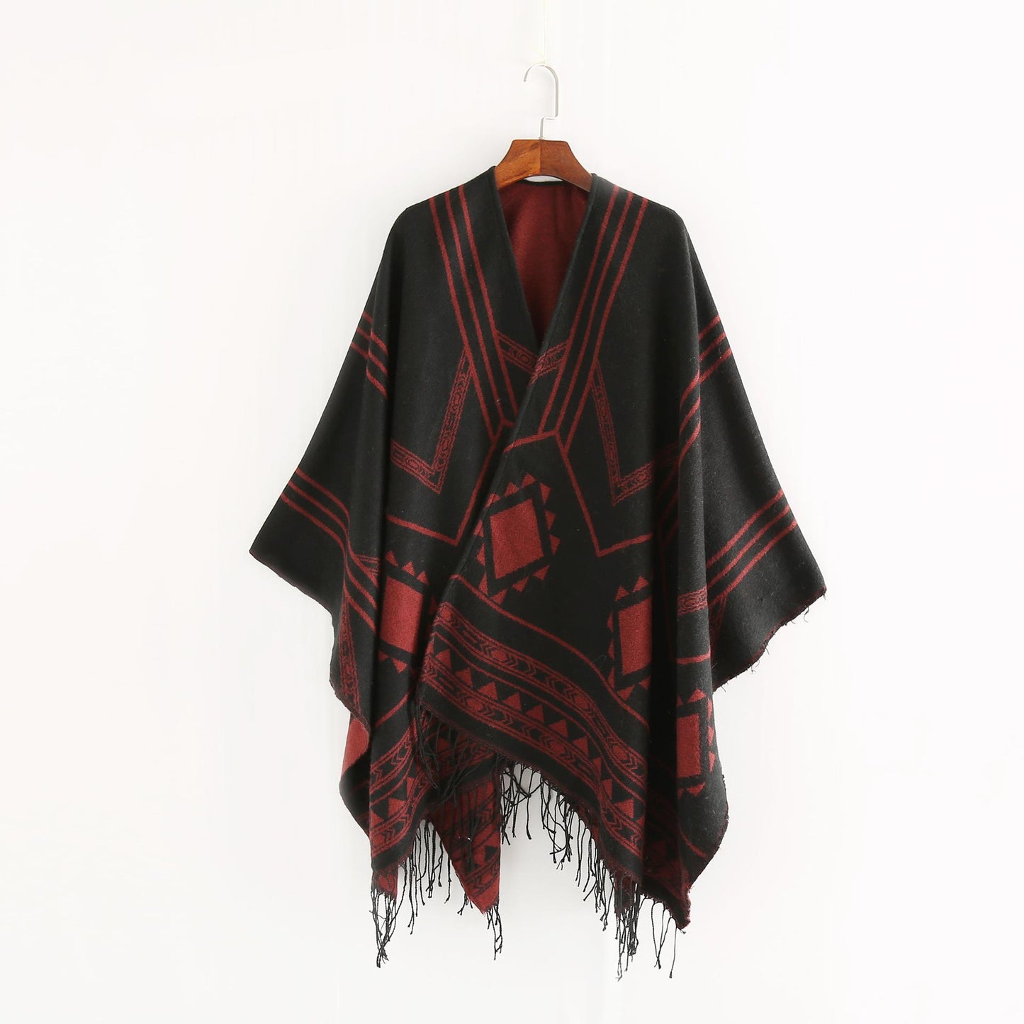 Fashionable autumn and winter warm and versatile high-end imitation cashmere scarf shawl