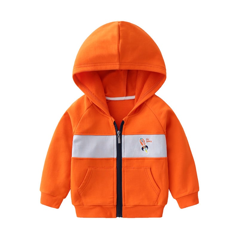 Fashionable And Simple Cartoon Children's Thin Coat