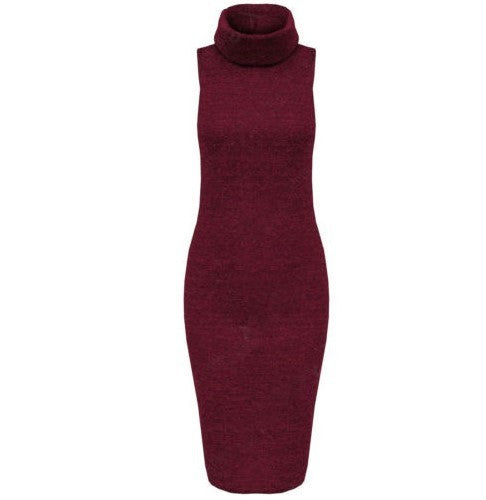 Autumn And Winter High Lead Knitting Dress Sexy Self-cultivation Package Buttocks Vest