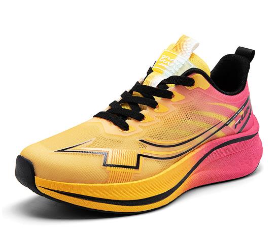 Lightweight, ultra-lightweight and shock-absorbing trainers