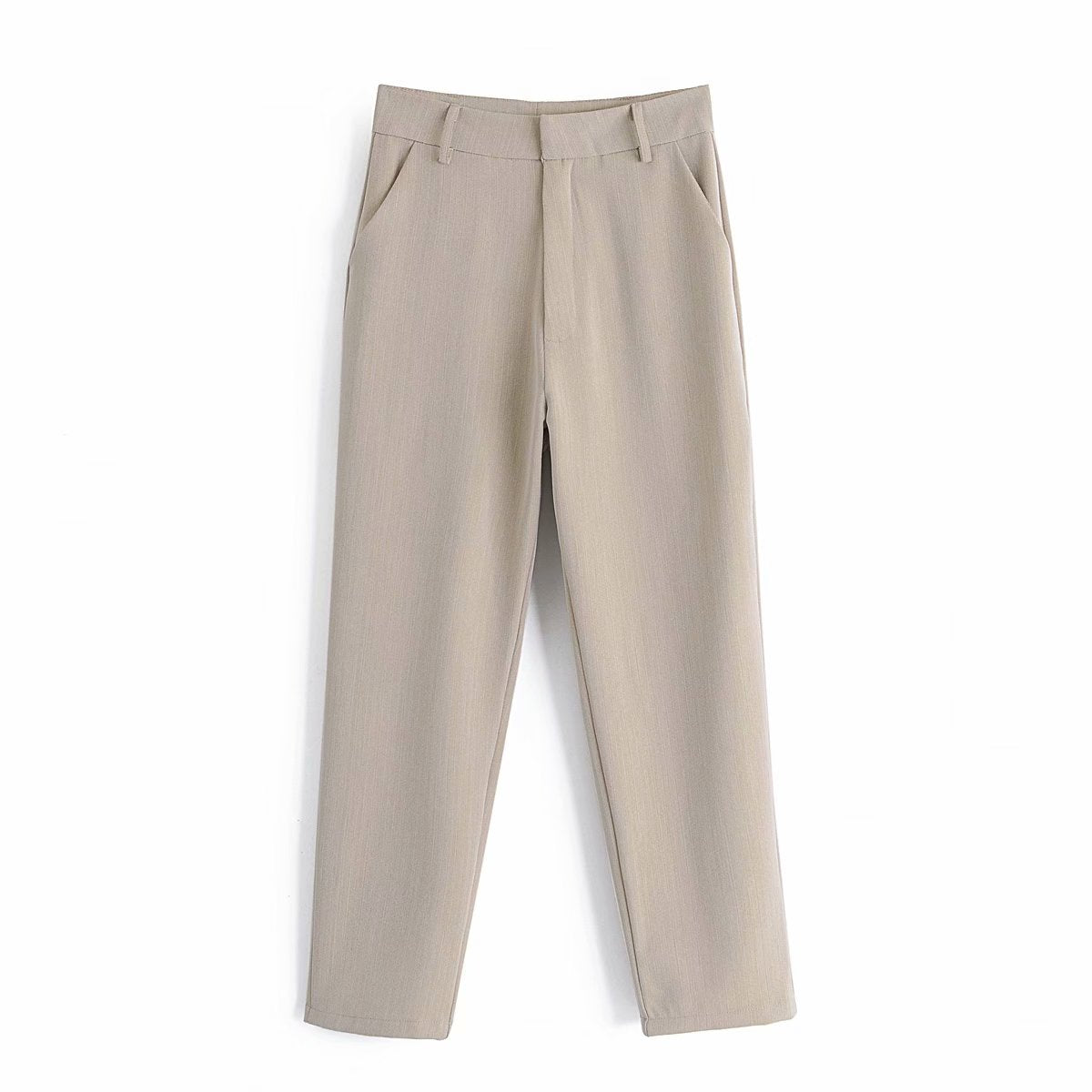 Wind loose all-match retro mid-length suit