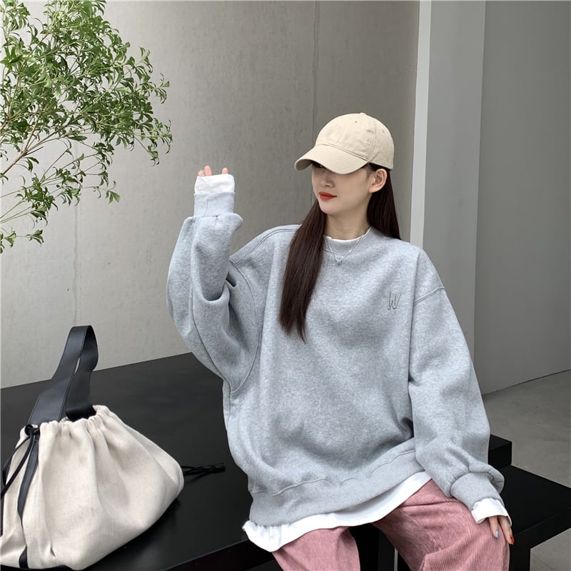 Ladies Fashion Winter Loose Lazy Top