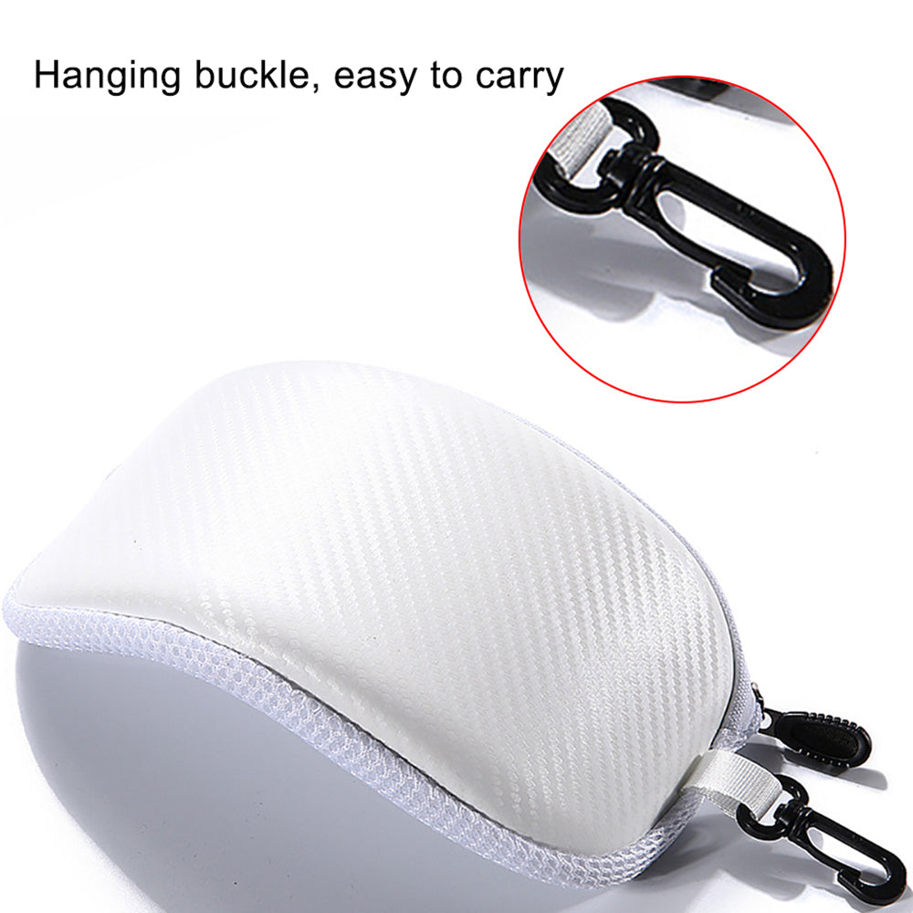 Ski Goggle Box Skiing Snowboard Glasses Protector Case Eyewear Zipper Hard Case Bag Winter Outdoor Equipment (Without Goggles)