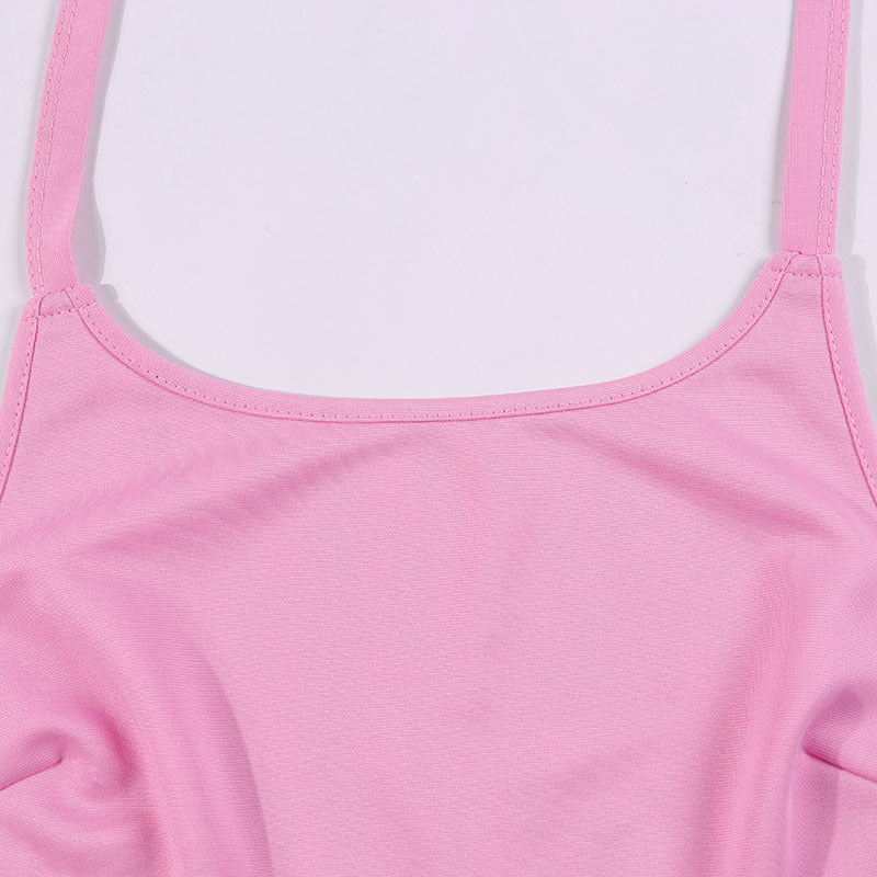 Harem pants suit sexy vest
