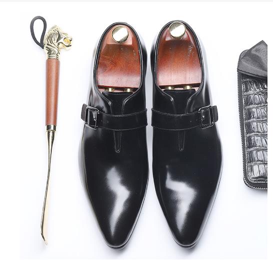 Men's Leather Penny Business Casual Shoes