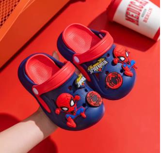 Children& Babuche Spider Man Pisadinha Cartoon