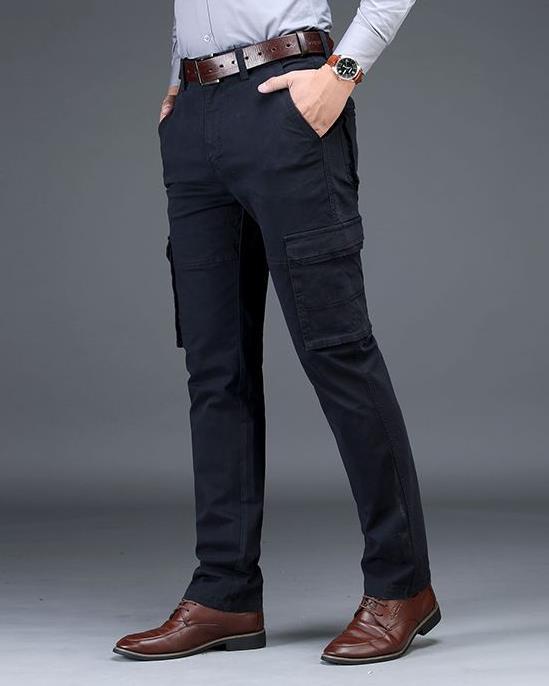 Battlefield Jipu Winter Plush Overalls Casual Pants Men