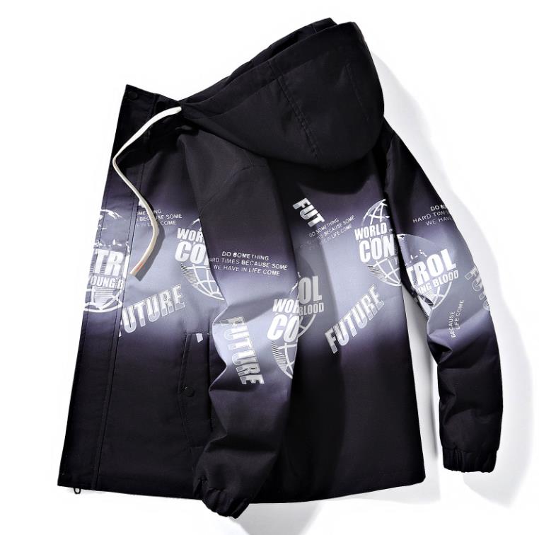 Jaqueta Bobojaco Masculina Quality Warm Korean/Autumn and Winter Jacket Men& Jacket Cotton Thickened Casual Cotton Cotton Male Student Korean Style Trendy Plus Velvet (Single Piece), Special