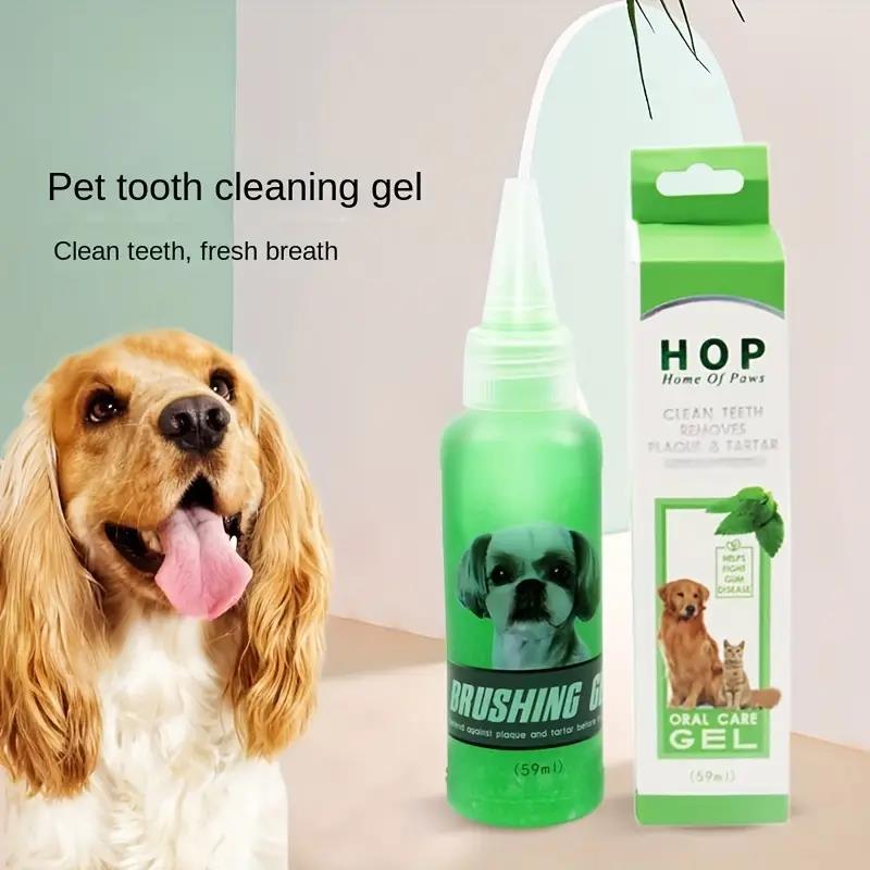 Pet Toothpaste Hop Tooth Cleaning Gel Dog Toothpaste Pet Oral Cleaning Fresh Breath