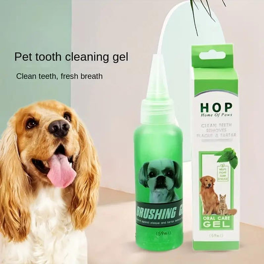 Pet Toothpaste Hop Tooth Cleaning Gel Dog Toothpaste Pet Oral Cleaning Fresh Breath