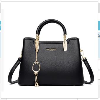 Hand-held Messenger Shoulder Bag Texture Lady