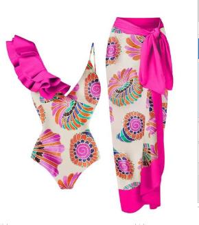 Maiô Babado Manga Rosa » Coleção Gregas