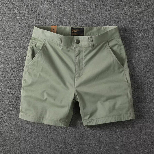 Boy Baby Solid Color Casual Cotton Shorts