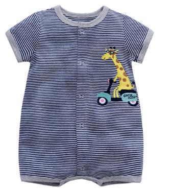 Bambino Tropical Frescor Baby Summer Bodysuit - For Boys