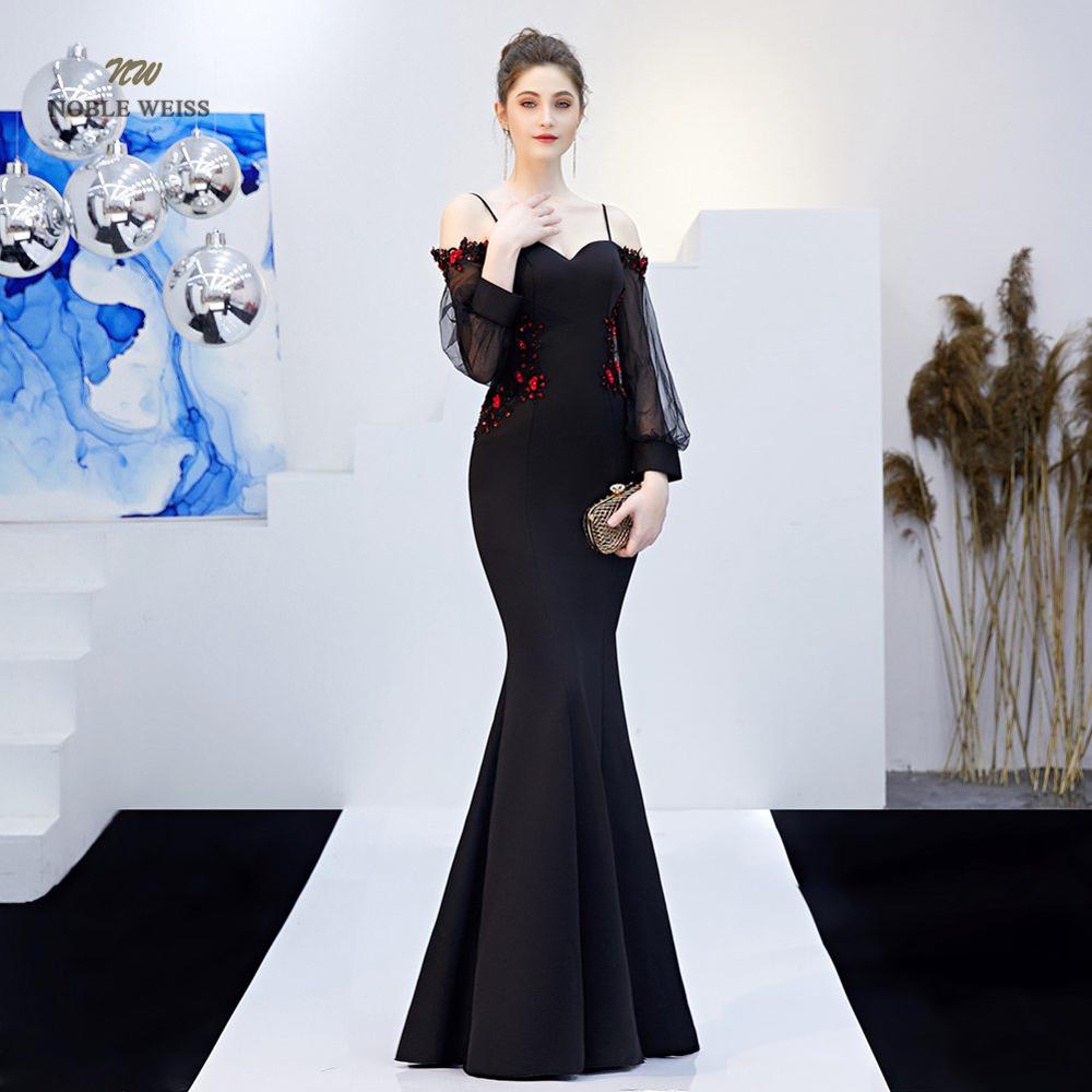 prom dresses 2023 mermaid prom dress sexy bare back appliques beading prom gown with long sleeves