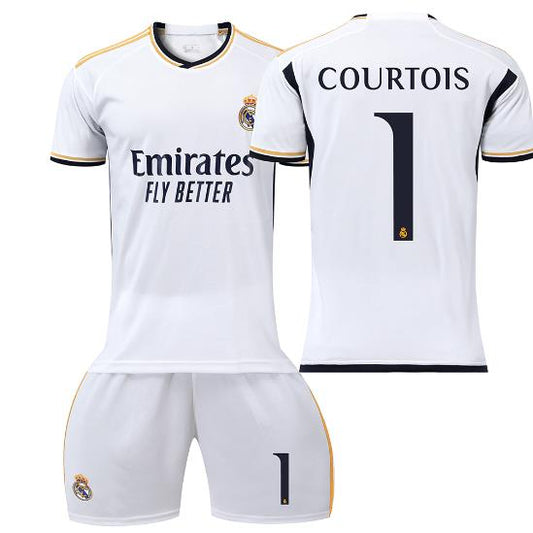 Real Madrid Home 23/24 Long Sleeve Shirt - White