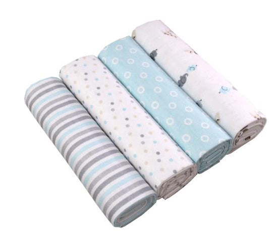 4 pieces of baby sheets