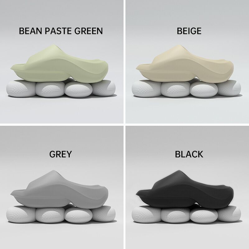 Men's Outside Comfortable Soft slippers Non-slip Home Shoes EVA High Quality Thick Sole Slides Women's Platform Slippers Homme