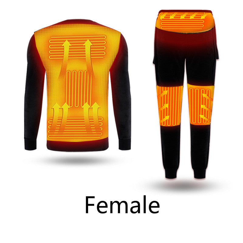 Graphene smart electric thermal underwear