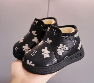 Baby Girls Cotton Children's Soft-soled Snow Boots Shoes