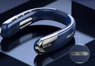 Portable Neck Fan 10000mAh Rechargeable Fan Mini 3-Speeds Large Wind Outdoor Silent Electric Ventilador for Home Camping Outdoor