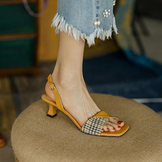 Square Toe Fashion Women's Shoes