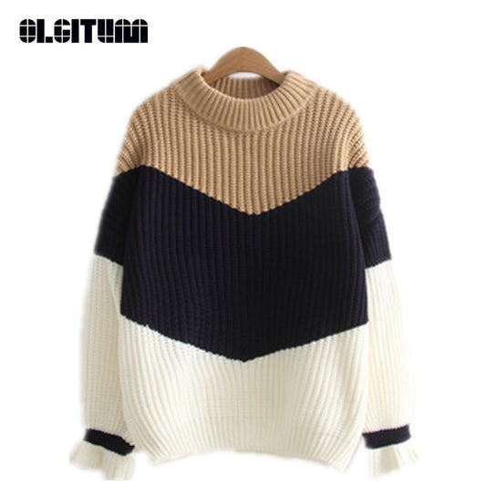 New 2020 Fashion Winter Sweaters Women Korean Loose Jumpers Knitting Pullovers Thicken Warm Christmas Sweater Mujer