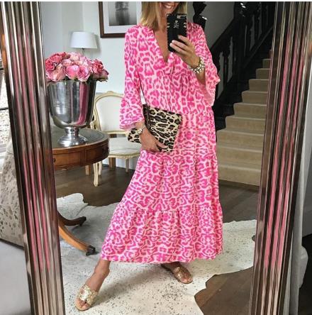 Women's swing dress maxi long dress