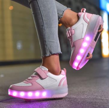 Walking shoes, light shoes, roller skates, men&#39;s and women&#39;s shoes, parent-child shoes