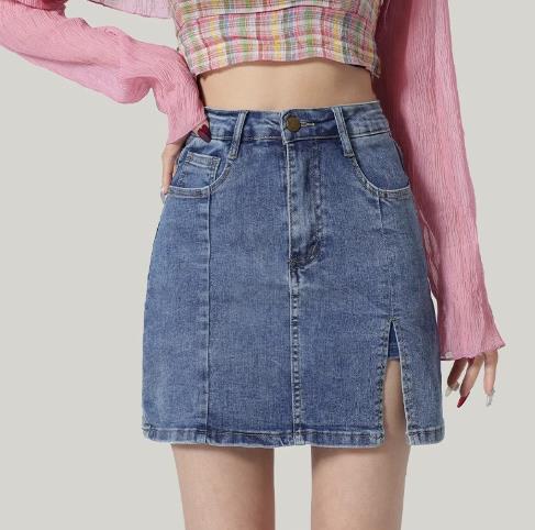 Kylie' Denim Skort