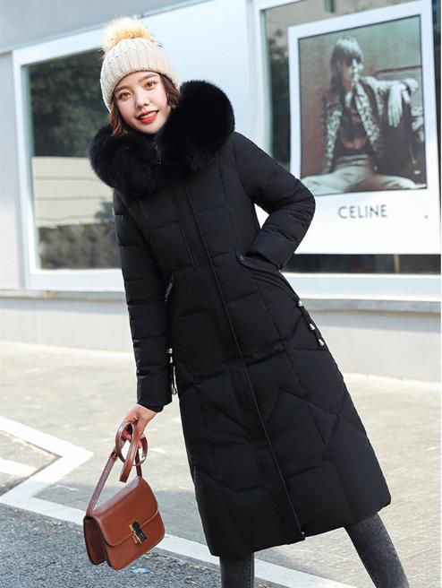 Large Fur Collar Padded Warm Winter Jacket