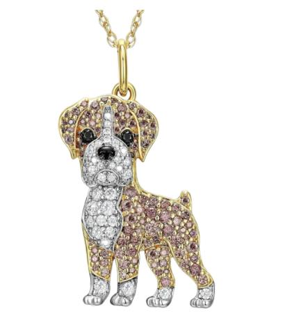 StellaJewels™ Pets Sterling Silver Pendant Necklace