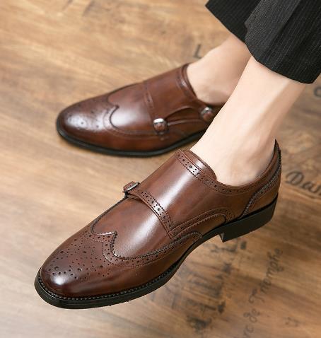 Italian High Quality Business Oxford Shoes Pointed Toe Classic Men Formal Dress Shoes Elegant Gentleman Wedding Shoes