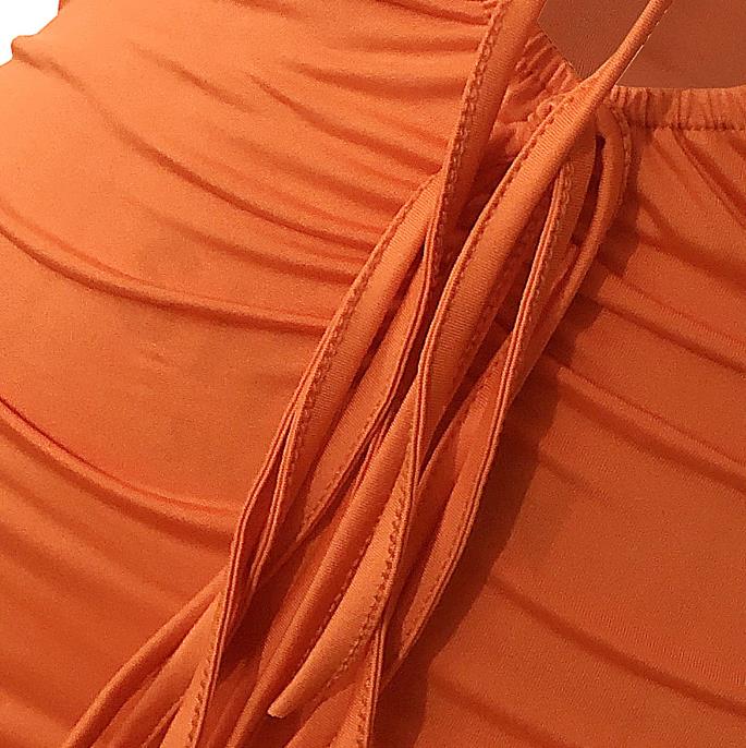 hirigin Women Long Bodycon Dress Solid Color Cutout Tie-Up Cross Halter Neck Tight Dress Sleeveless Backless Party Dress