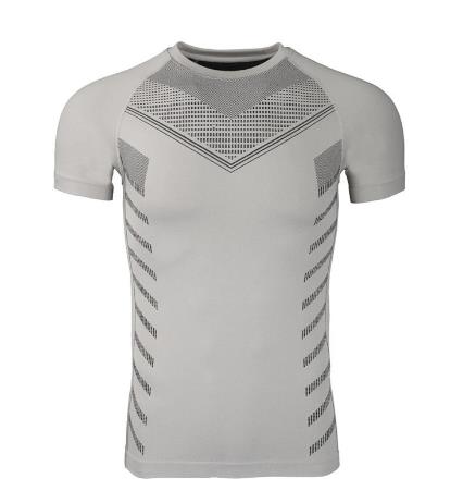 2023 NEW Sik Silk T Shirt Men Summer Short Sleeve Compression T shirt Mesh Tops Tee Male Clothing Fashion Sports T-shirts