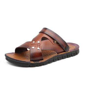 Men's Genuine Leather Sandal - Steven