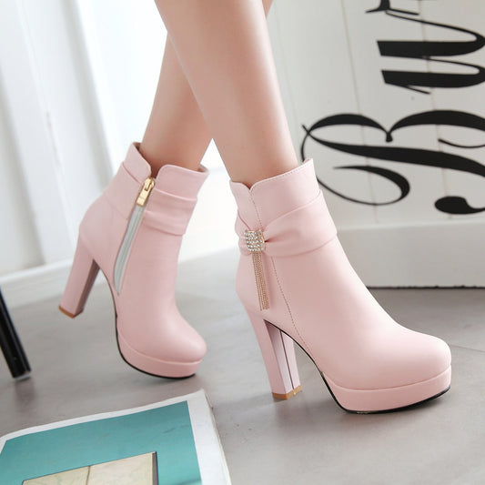 Low Heel Winter Ice Boot - Gelio
