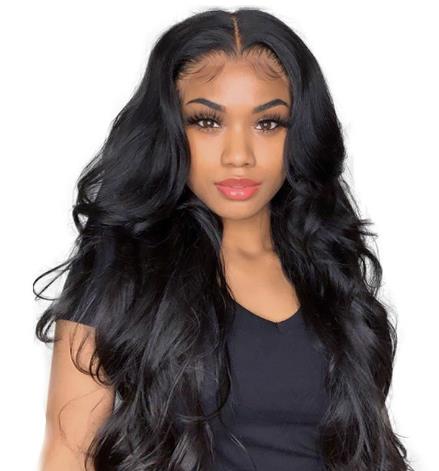 Human hair wig, wavy wig, wig