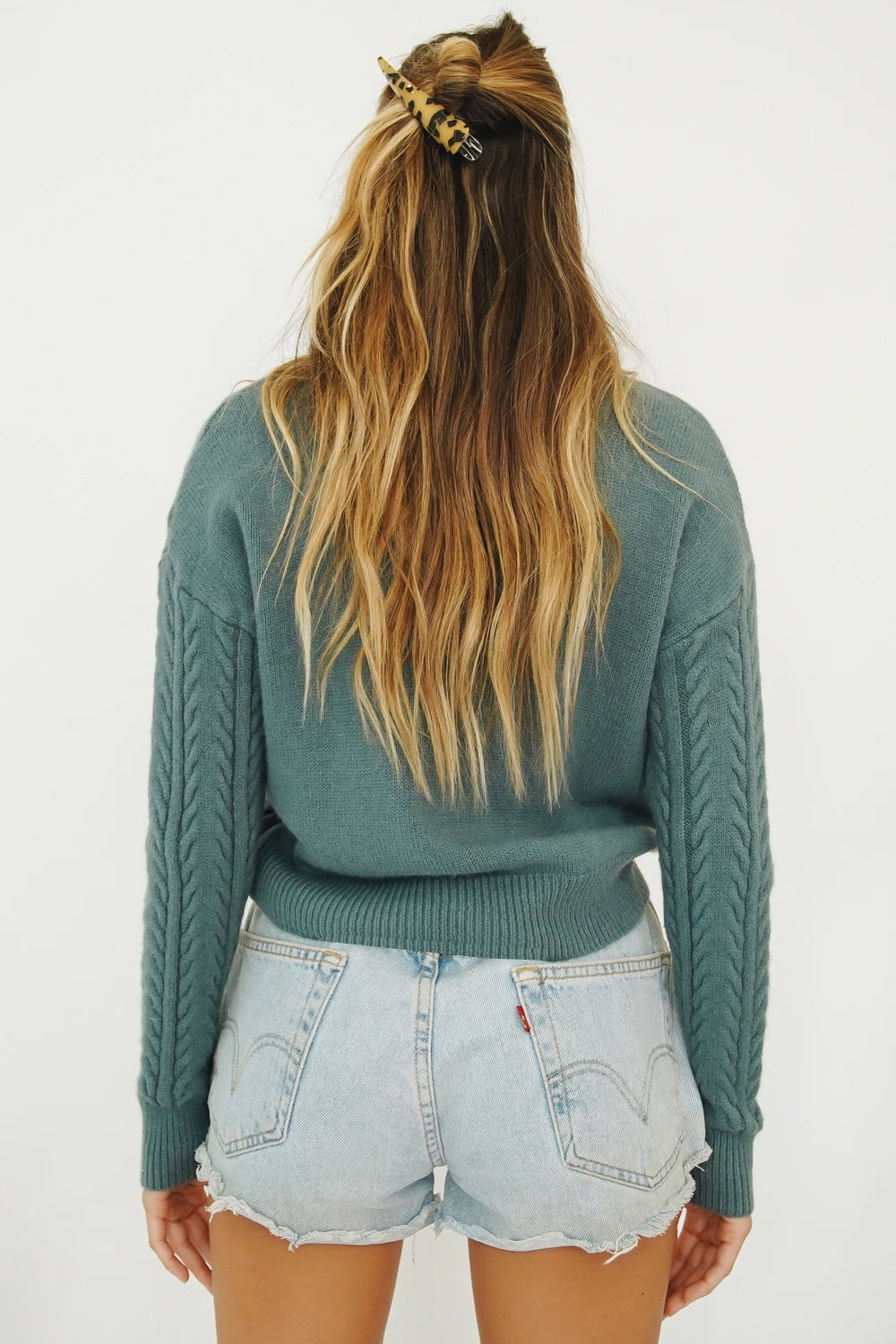 European and American foreign trade women's sweaters AliExpress independent station Amazon autumn and winter new pullover long-sleeved color sweater, new pullover long-sleeved color sweater, long-sleeved color sweater